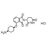 4-[(cis-4-Aminocyclohexyl)oxy]-2-(2,6-dioxopiperidin-3-yl)isoindoline-1,3-dione Hydrochloride