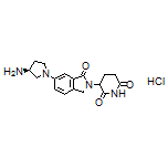3-[6-[(S)-3-Aminopyrrolidin-1-yl]-1-oxoisoindolin-2-yl]piperidine-2,6-dione Hydrochloride