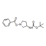 3-(Boc-amino)pyrrolidin-1-yl Benzoate