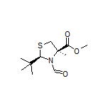 Methyl (2R,4R)-2-(tert-Butyl)-3-formyl-4-methylthiazolidine-4-carboxylate