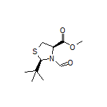Methyl (2R,4R)-2-(tert-Butyl)-3-formylthiazolidine-4-carboxylate