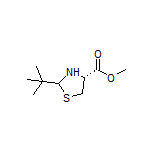 Methyl (4R)-2-(tert-Butyl)thiazolidine-4-carboxylate