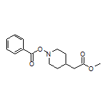 4-(2-Methoxy-2-oxoethyl)piperidin-1-yl Benzoate