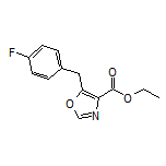 Ethyl 5-(4-Fluorobenzyl)oxazole-4-carboxylate