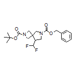 2-Boc-6-Cbz-8-(difluoromethyl)-2,6-diazaspiro[3.4]octane