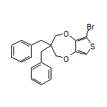 3,3-Dibenzyl-6-bromo-3,4-dihydro-2H-thieno[3,4-b][1,4]dioxepine