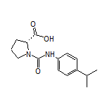 (R)-1-[(4-Isopropylphenyl)carbamoyl]pyrrolidine-2-carboxylic Acid