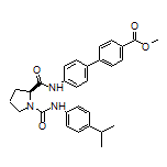 Methyl (S)-4’-[1-[(4-Isopropylphenyl)carbamoyl]pyrrolidine-2-carboxamido]-[1,1’-biphenyl]-4-carboxylate