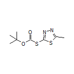 O-tert-Butyl S-(5-Methyl-1,3,4-thiadiazol-2-yl) Carbonothioate