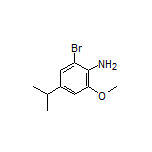 2-Bromo-4-isopropyl-6-methoxyaniline