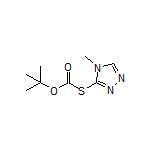 O-tert-Butyl S-(4-Methyl-4H-1,2,4-triazol-3-yl) Carbonothioate