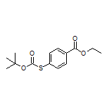 Ethyl 4-(Boc-thio)benzoate