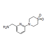 4-[6-(Aminomethyl)pyridin-2-yl]thiomorpholine 1,1-Dioxide