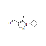 1-Cyclobutyl-5-methyl-1H-pyrazole-4-carbaldehyde