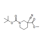 Methyl 1-Boc-3-cyanopiperidine-3-carboxylate