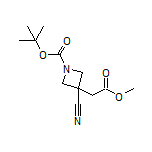 2-(1-Boc-3-氰基氮杂环丁烷-3-基)乙酸甲酯