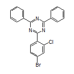 2-(4-Bromo-2-chlorophenyl)-4,6-diphenyl-1,3,5-triazine