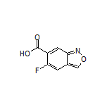 5-Fluorobenzo[c]isoxazole-6-carboxylic Acid