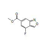 Methyl 4-Fluorobenzo[c]isoxazole-6-carboxylate