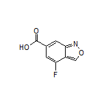 4-Fluorobenzo[c]isoxazole-6-carboxylic Acid