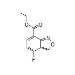 Ethyl 4-Fluorobenzo[c]isoxazole-7-carboxylate