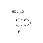 4-Fluorobenzo[c]isoxazole-7-carboxylic Acid