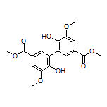 Dimethyl 6,6’-Dihydroxy-5,5’-dimethoxy-[1,1’-biphenyl]-3,3’-dicarboxylate