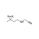 N-[2-(3-Methyl-3H-diazirin-3-yl)ethyl]prop-2-yn-1-amine