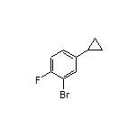 2-Bromo-4-cyclopropyl-1-fluorobenzene