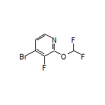 4-Bromo-2-(difluoromethoxy)-3-fluoropyridine