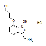 3-(Aminomethyl)-7-(3-hydroxypropoxy)benzo[c][1,2]oxaborol-1(3H)-ol Hydrochloride