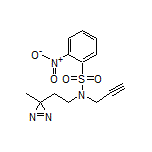 N-[2-(3-Methyl-3H-diazirine-3-yl)ethyl]-2-nitro-N-(2-propyn-1-yl)benzenesulfonamide