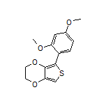 5-(2,4-Dimethoxyphenyl)-2,3-dihydrothieno[3,4-b][1,4]dioxine