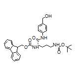 (S)-5-(Boc-amino)-2-(Fmoc-amino)-N-[4-(hydroxymethyl)phenyl]pentanamide
