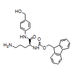 (S)-5-Amino-2-(Fmoc-amino)-N-[4-(hydroxymethyl)phenyl]pentanamide
