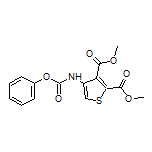 Dimethyl 4-[(Phenoxycarbonyl)amino]thiophene-2,3-dicarboxylate