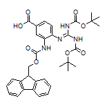 Fmoc-3-amino-N,N-Boc-4-guanidinobenzoic Acid