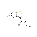 Ethyl 5,5-Difluoro-5,6-dihydro-4H-pyrrolo[1,2-b]pyrazole-3-carboxylate