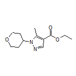Ethyl 5-Methyl-1-(tetrahydro-2H-pyran-4-yl)-1H-pyrazole-4-carboxylate