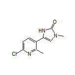 4-(6-Chloro-2-methylpyridin-3-yl)-1-methyl-1,3-dihydro-2H-imidazol-2-one