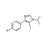 4-(4-Fluorophenyl)-5-iodo-1-isopropylimidazole