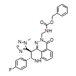 (8S,9R)-2-[(Cbz-amino)methyl]-8-(4-fluorophenyl)-9-(1-methyl-1H-1,2,4-triazol-5-yl)-2,7,8,9-tetrahydro-3H-pyrido[4,3,2-de]phthalazine-3-one
