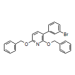 2,6-Bis(benzyloxy)-3-(3-bromophenyl)pyridine