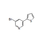 3-Bromo-5-(2-thienyl)pyridine