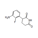 3-(3-Amino-2-fluorophenyl)piperidine-2,6-dione