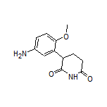 3-(5-Amino-2-methoxyphenyl)piperidine-2,6-dione