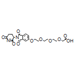 2-[2-[2-[2-[[2-(2,6-Dioxopiperidin-3-yl)-1,3-dioxoisoindolin-5-yl]oxy]ethoxy]ethoxy]ethoxy]acetic Acid