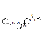4-[6-(Benzyloxy)-2-pyridyl]-1-Boc-piperidin-4-ol