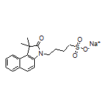 Sodium 4-[1,1-Dimethyl-2-oxo-1H-benzo[e]indol-3(2H)-yl]butane-1-sulfonate