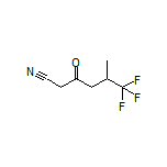 6,6,6-Trifluoro-5-methyl-3-oxohexanenitrile